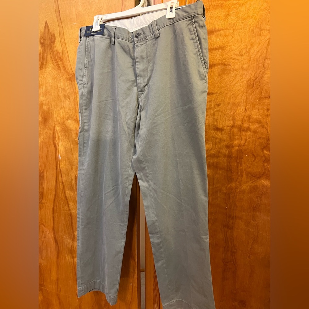 Polo Ralph Lauren men’s  grey pants 36wx32”L new with tags
